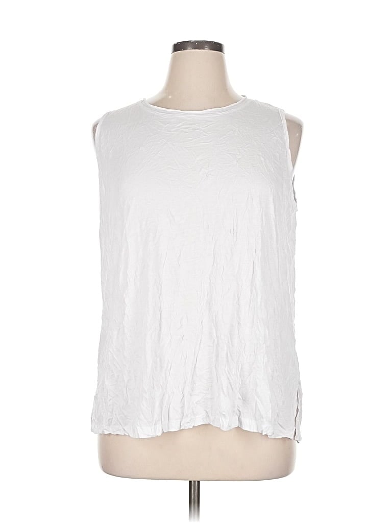 Shana Sleeveless T-shirt In White