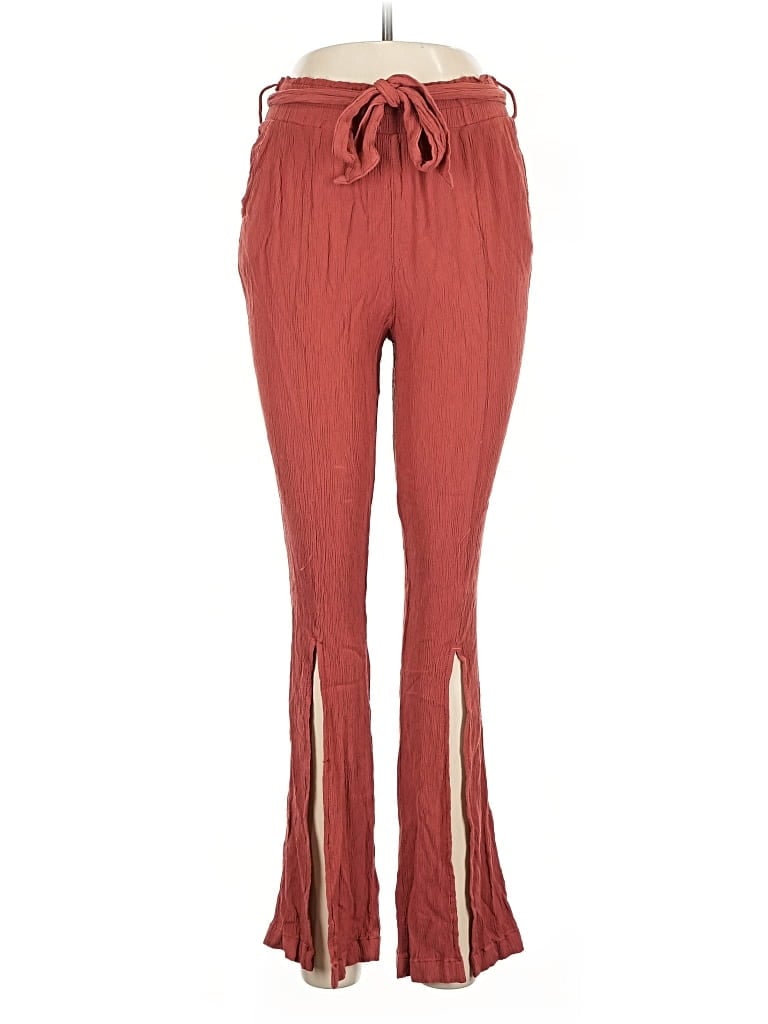 Pre-owned Rewash Casual Pants In Red