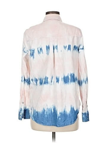 CALVIN KLEIN JEANS Long Sleeve Button-Down Shirt (view 2)