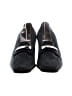 Salvatore Ferragamo Black Gray Flats Size 8 1/2 - photo 2