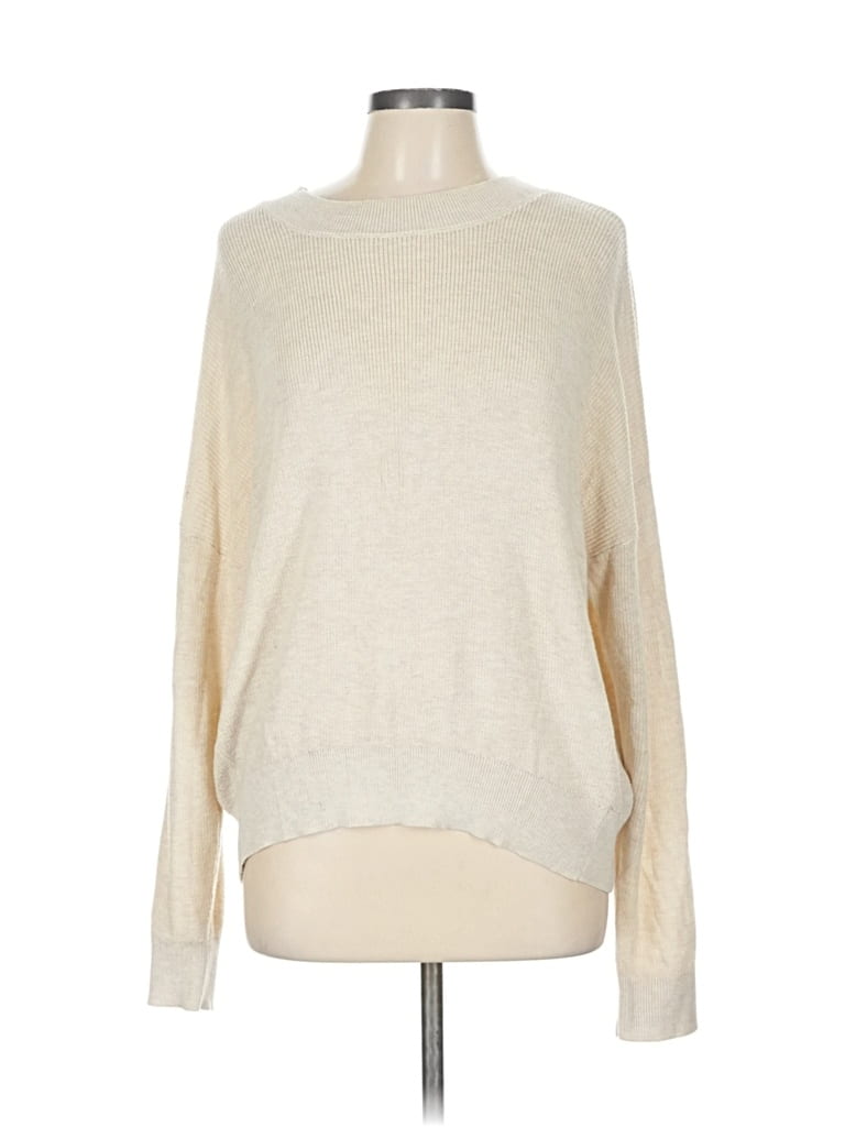 Pre-owned Bp. Pullover Sweater In White