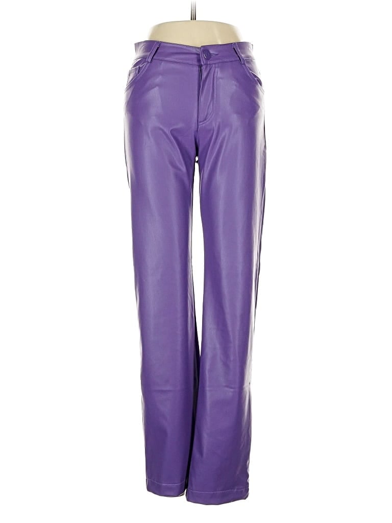 Pre-owned Zara Track Pants In Purple