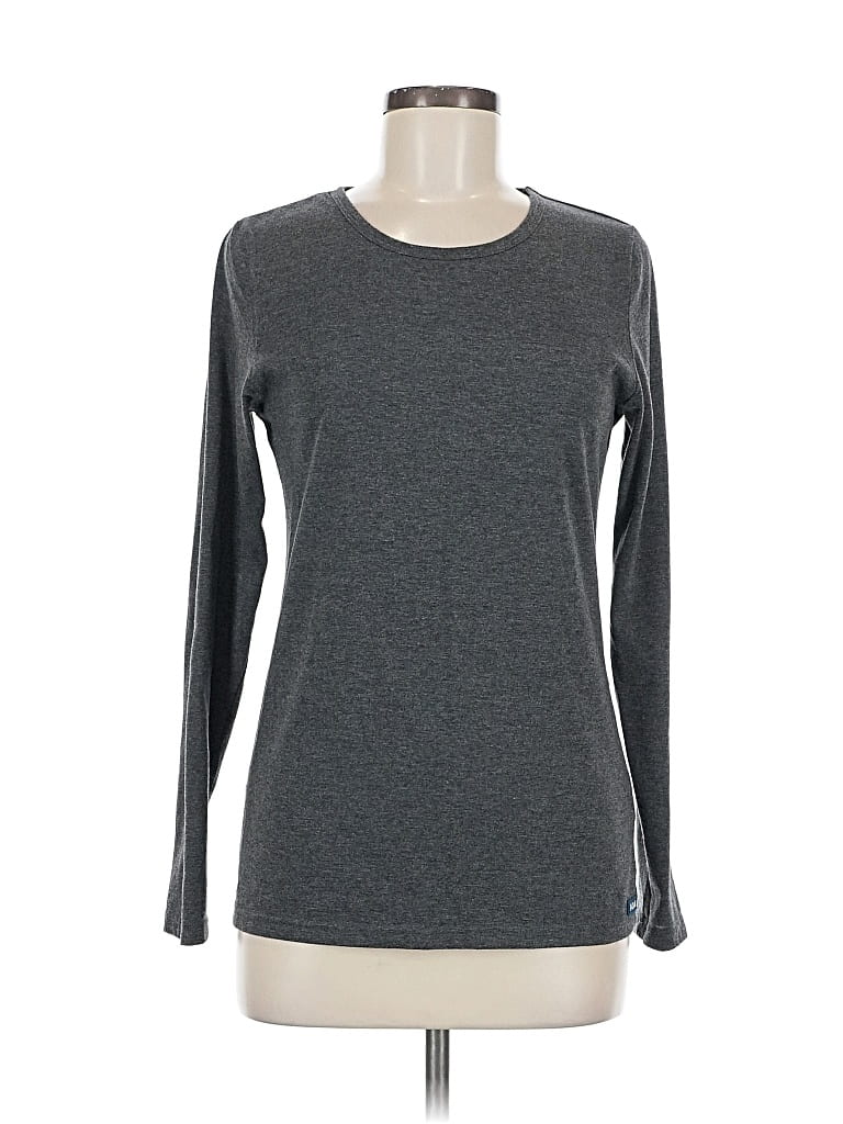 Pre-owned Adar Long Sleeve T-shirt In Gray