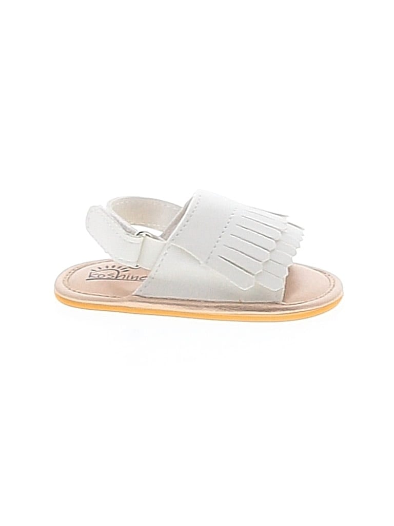 Pre-owned Assorted Brands Kids' Sandals In White