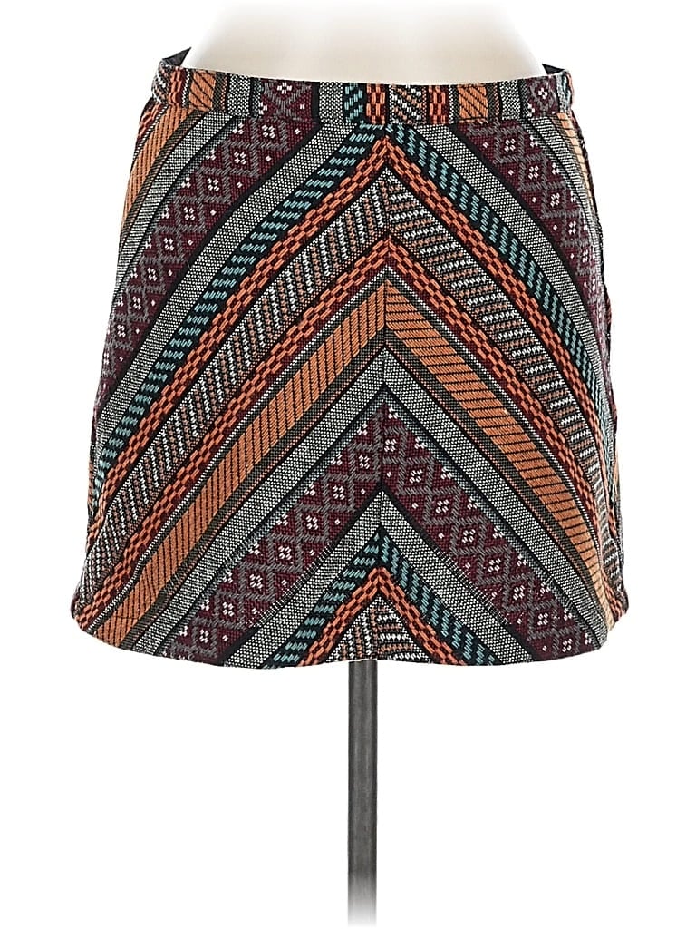 Pre-owned Forever 21 Casual Skirt In Brown