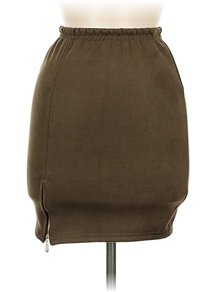 Pre-owned Assorted Brands Casual Skirt In Brown