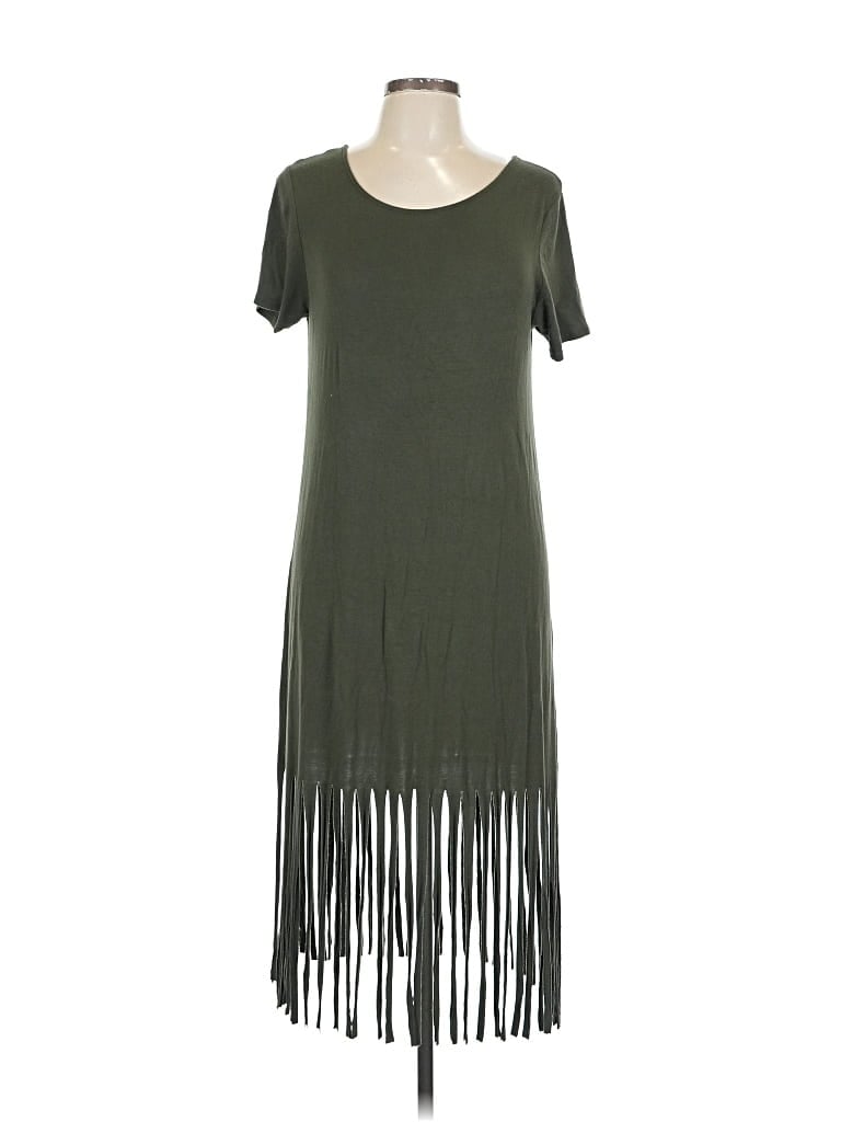 Pre-owned Heart & Hips Casual Dress In Green