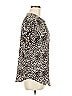 Buffalo by David Bitton 100% Polyester Animal Print Ivory Short Sleeve Blouse Size M - photo 4
