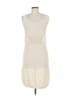 Unbranded 100% Polyester Ivory Casual Dress Size M - photo 2