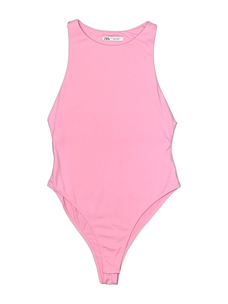 Pre-owned Zara Bodysuit In Pink