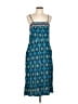 Figue 100% Silk Paisley Blue Casual Dress Size L - photo 1