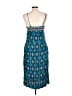Figue 100% Silk Paisley Blue Casual Dress Size L - photo 2