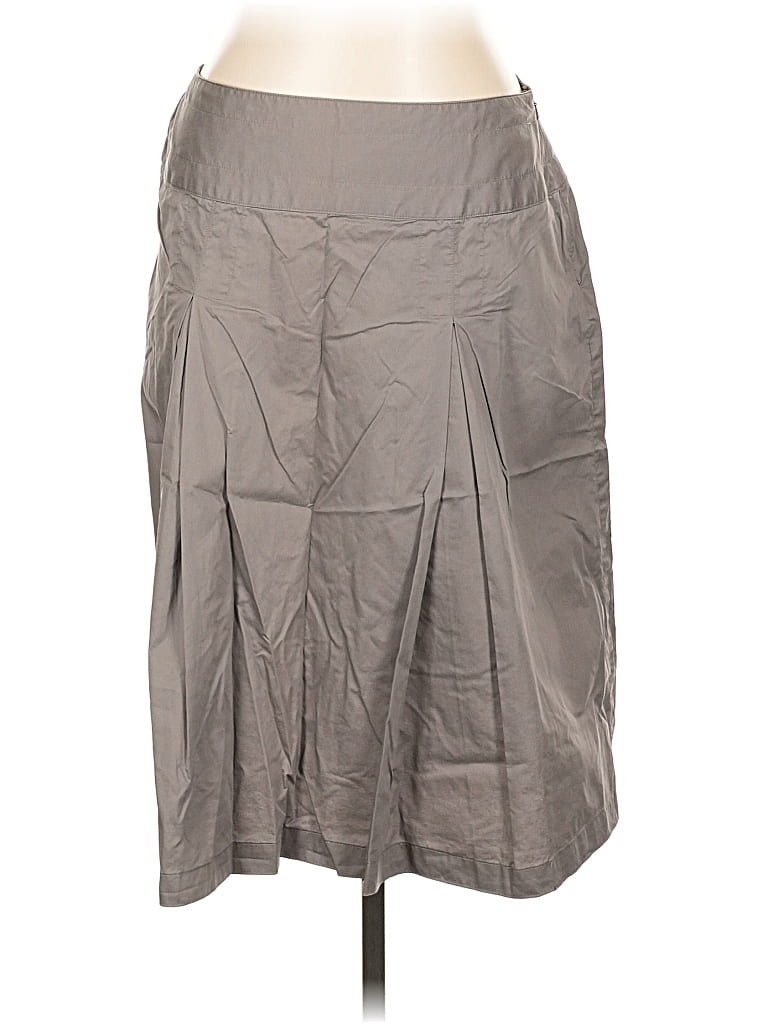 Pre-owned Calvin Klein Casual Skirt In Gray