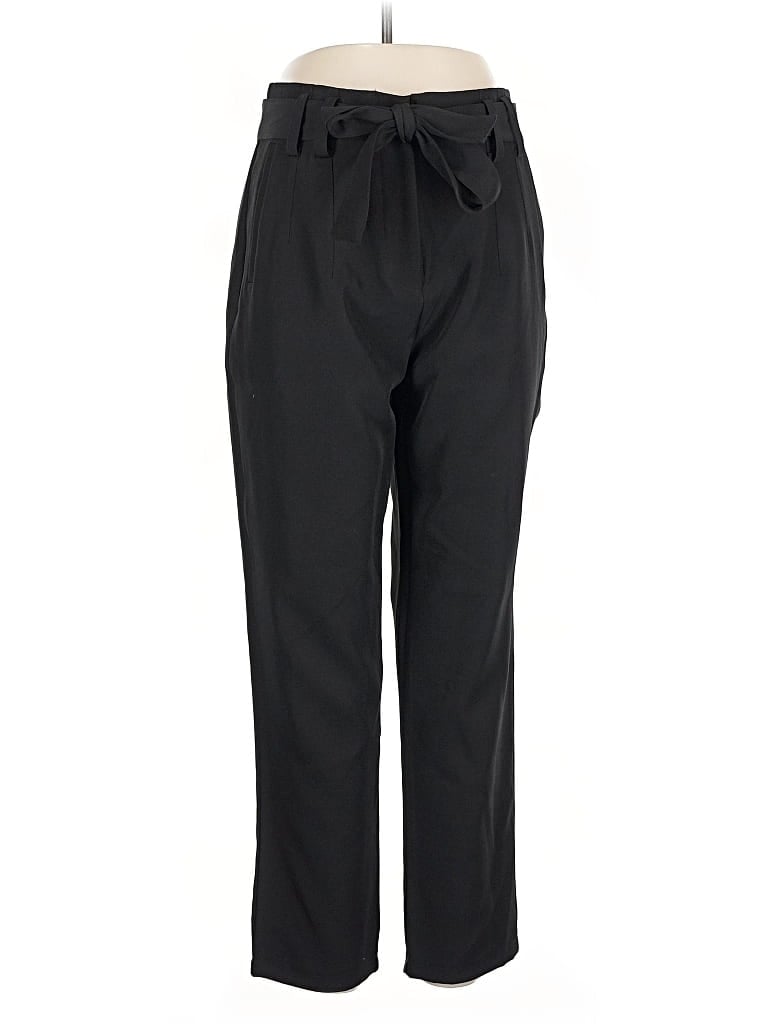 Pre-owned Aqua Casual Pants In Black