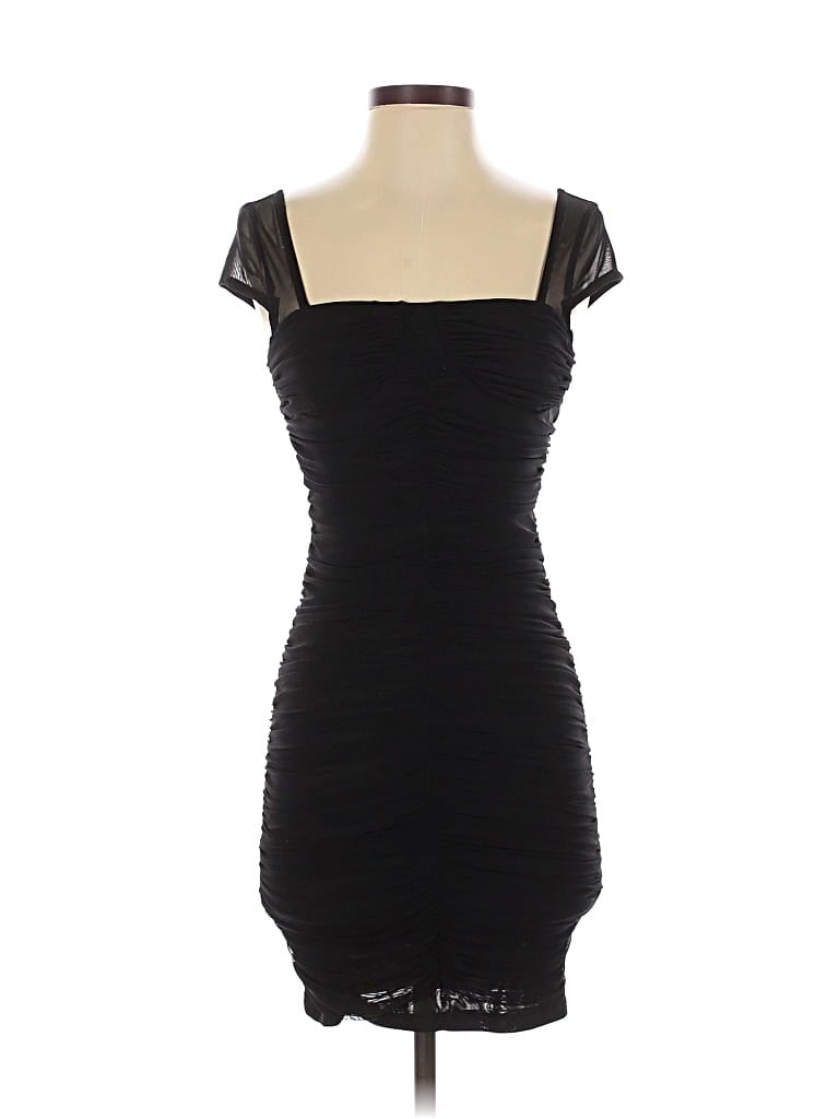 Prettylittlething Cocktail Dress In Black