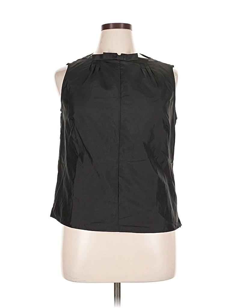 Pre-owned Isaac Mizrahi For Target Sleeveless Blouse In Black