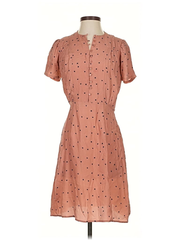 Pre-owned Sessun Casual Dress In Brown