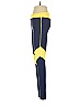 Unbranded 100% Polyester Color Block Yellow Blue Active Pants Size S - photo 5