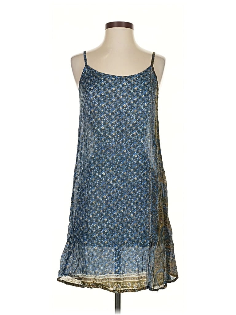 Pre-owned Unbranded Casual Dress In Blue