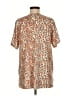 Unbranded Animal Print Tan Orange Short Sleeve T-Shirt Size M - photo 2