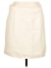 J.Crew 100% Polyester Solid Ivory Casual Skirt Size 12 - photo 1
