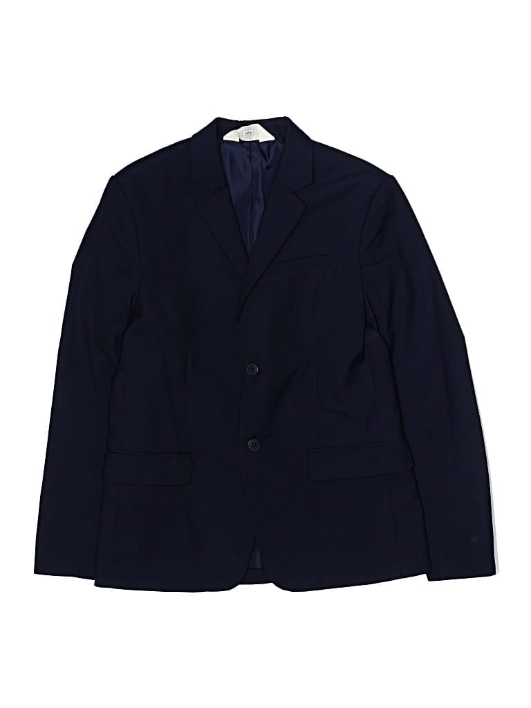 Pre-owned H&m Kids' Blazer Jacket In Blue