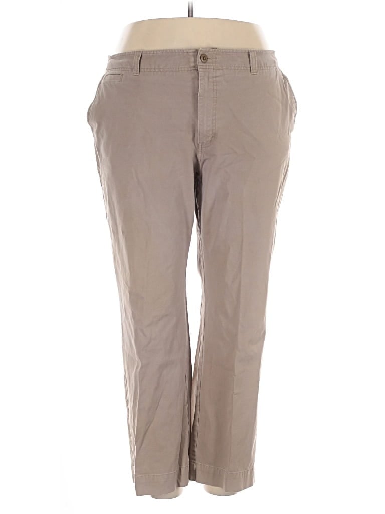 Pre-owned Eddie Bauer Khaki Pant In Brown