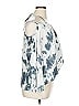 Style Envy 100% Rayon Silver 3/4 Sleeve Blouse Size XL - photo 4