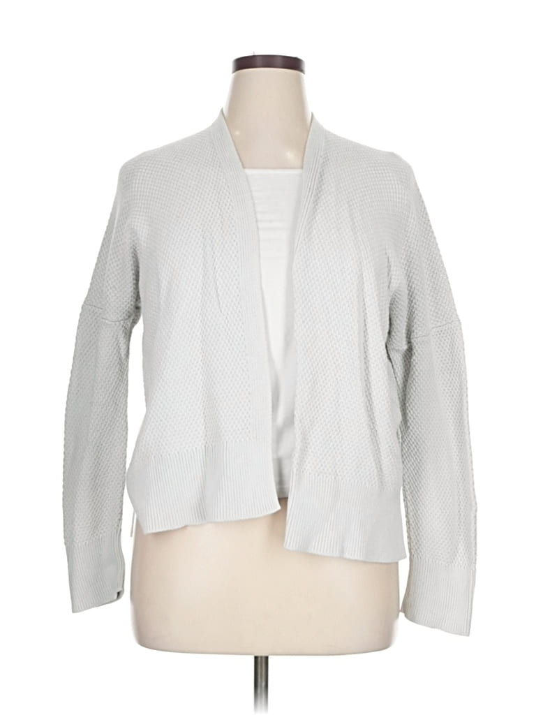 Pre-owned Gap Outlet Cardigan Sweater In Gray