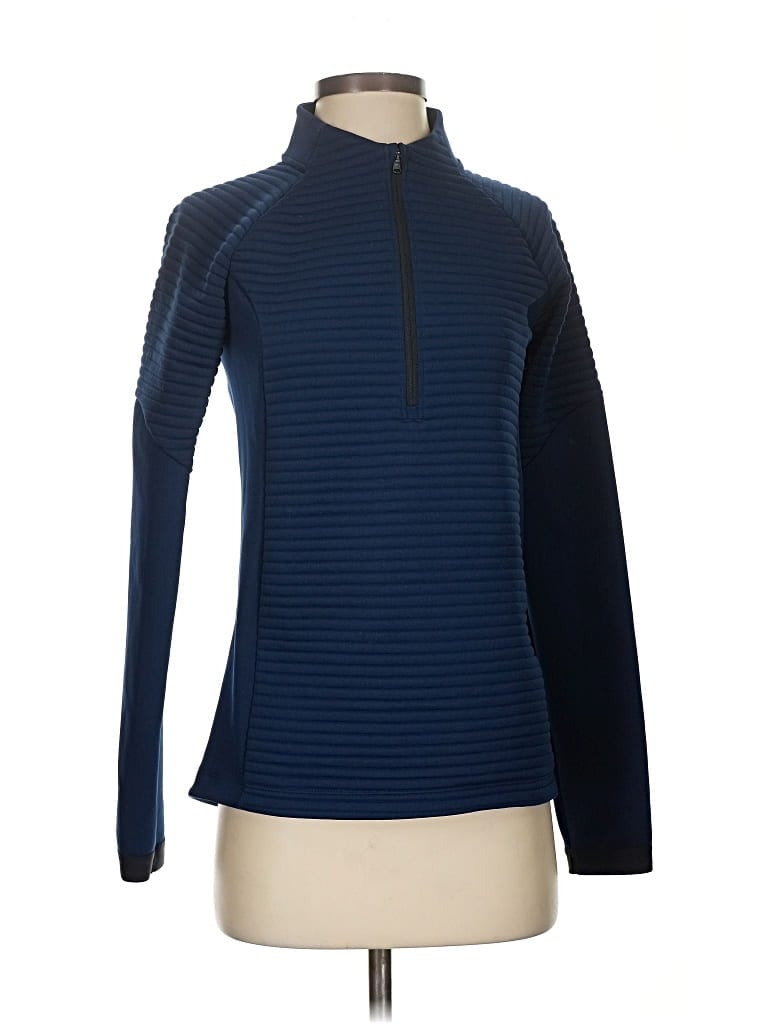 Pre-owned Under Armour Fleece Jacket In Blue