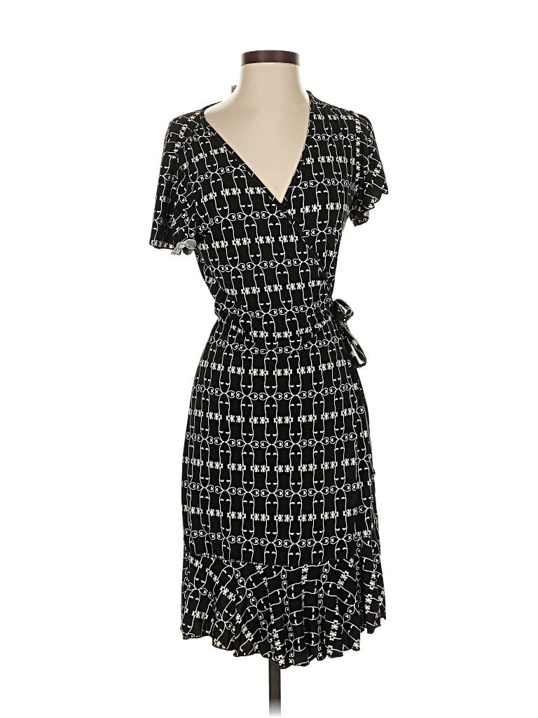 Pre-owned Max Studio Casual Dress In Black