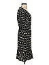 Max Studio Print Black Casual Dress Size S - photo 4