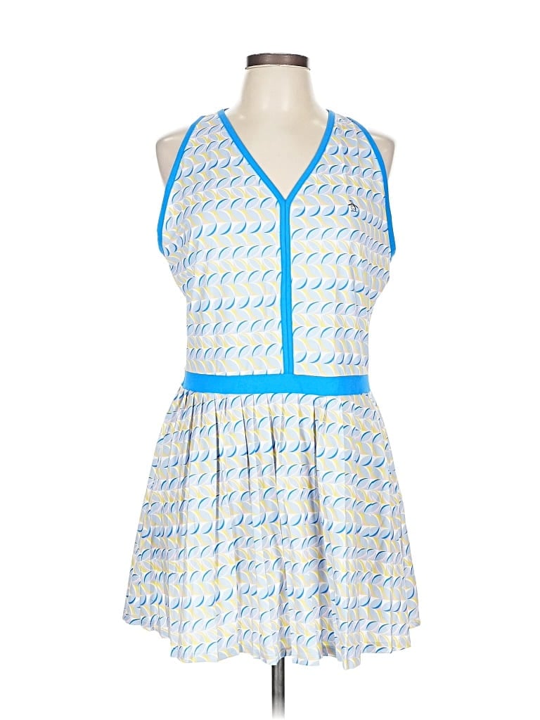 Pre-owned An Original Penguin By Munsingwear Casual Dress In Blue