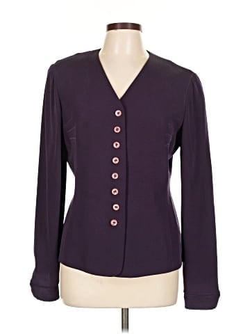 Dana Buchman Silk Blazer (view 1)