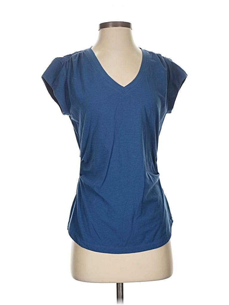 Athleta Active T-Shirt: Blue Activewear - Size Small