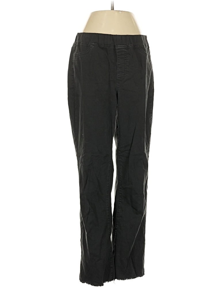Pre-owned Eileen Fisher Casual Pants In Black