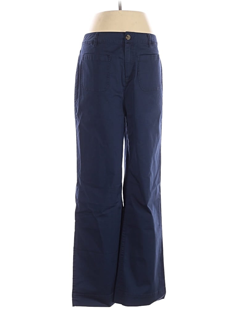 Pre-owned Ann Mashburn Casual Pants In Blue