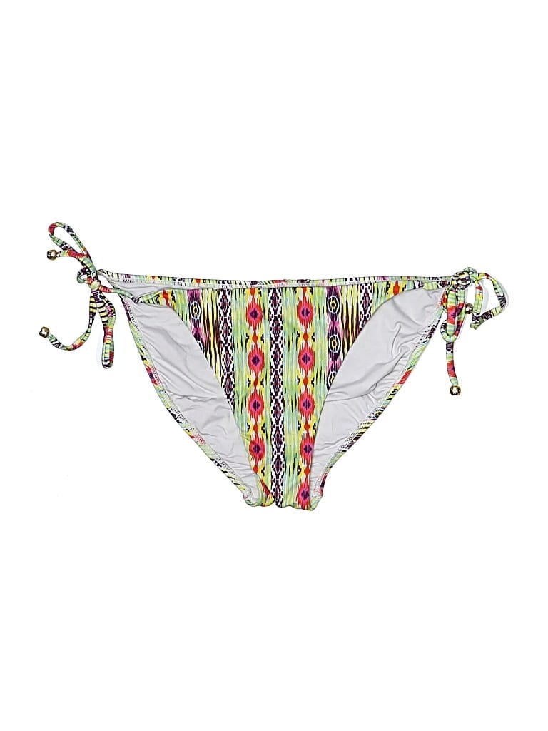 Pre-owned Pilyq Swimsuit Bottoms In Silver