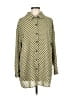 Niay Polka Dots Green Long Sleeve Blouse Size 6 - photo 1