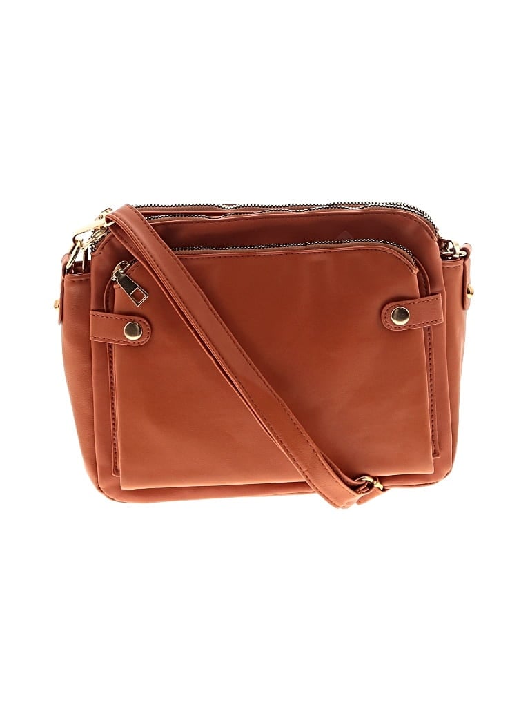 Pre-owned Unbranded Crossbody Bag In Orange