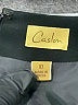 Caslon 100% Polyester Solid Black Formal Skirt Size 10 - photo 4