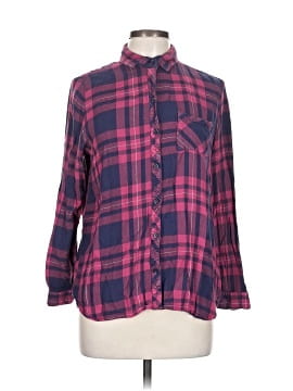Beach Lunch Lounge Long Sleeve Button Down Shirt