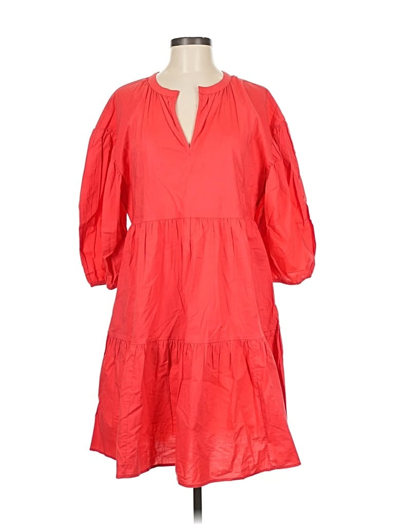 Pre-owned Sundry For Evereve Casual Dress In Red