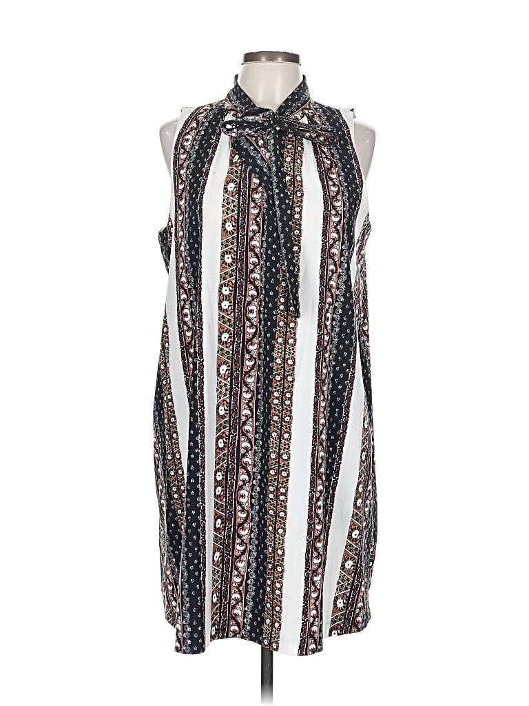 Pre-owned 1.state Casual Dress In Brown