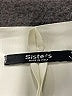 Siste's Solid Ivory Cocktail Dress Size S - photo 7