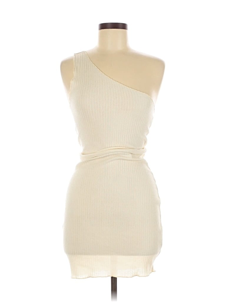 Pre-owned Unbranded Cocktail Dress In White