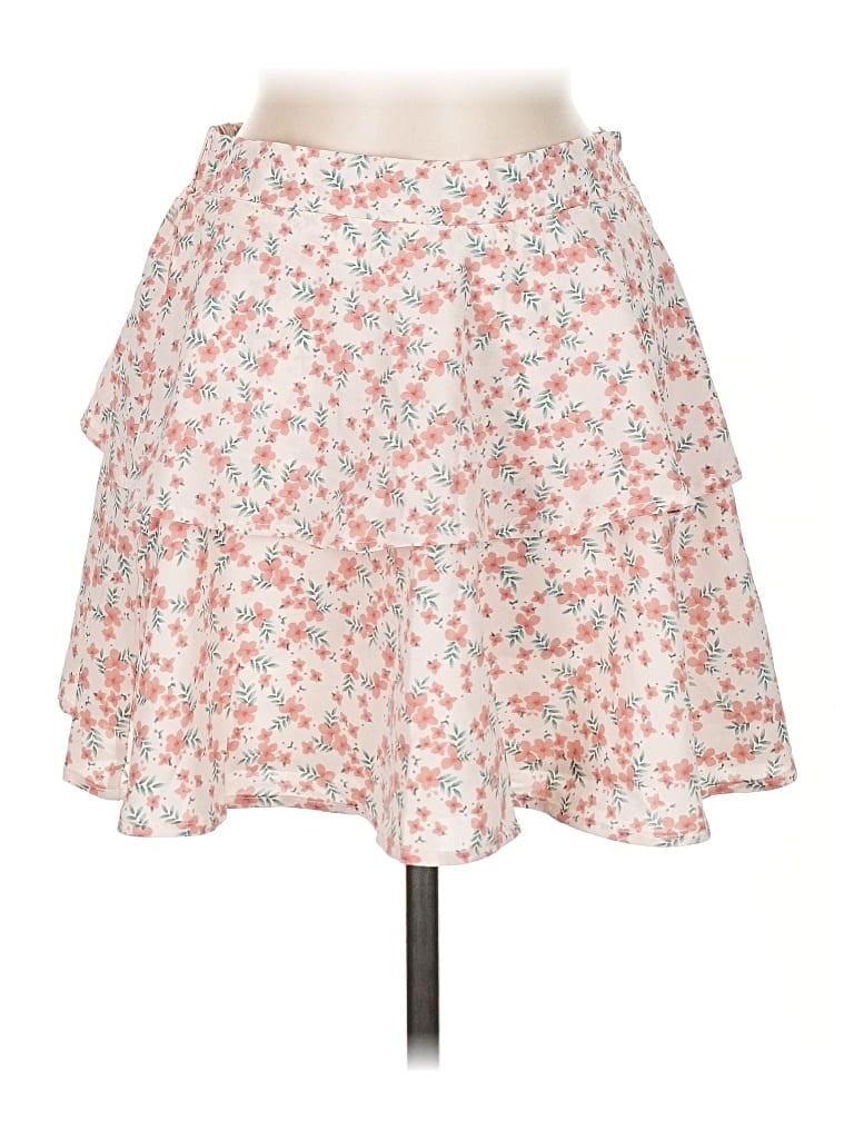 Pre-owned Klesis Casual Skirt In White