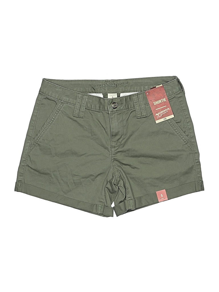 Arizona Jean Company Khaki Shorts In Green
