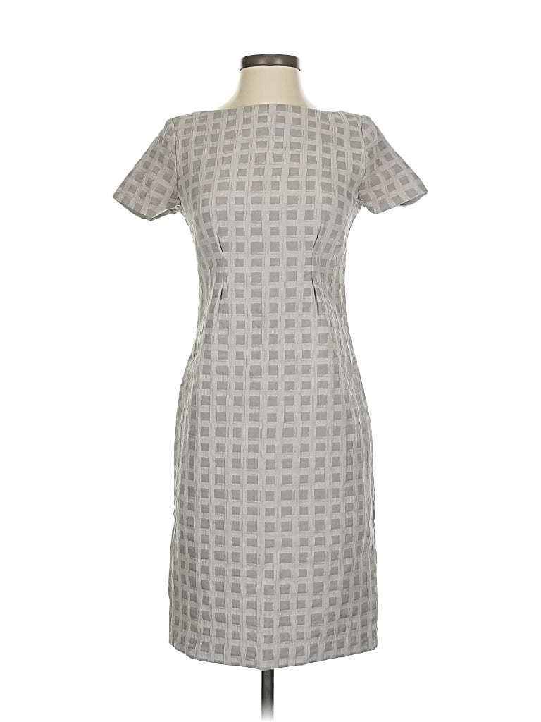 Pre-owned Ronen Chen Casual Dress In Gray