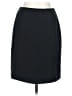 Caslon 100% Polyester Solid Black Formal Skirt Size 10 - photo 1